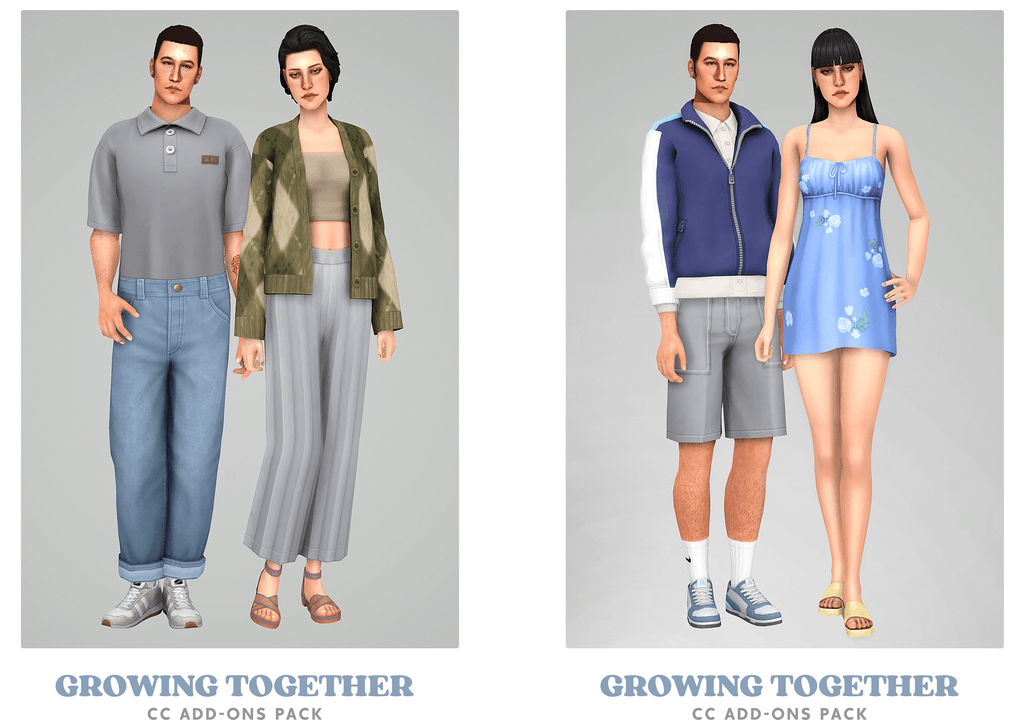 Скриншот мода Коллекция одежды Growing Together Part I